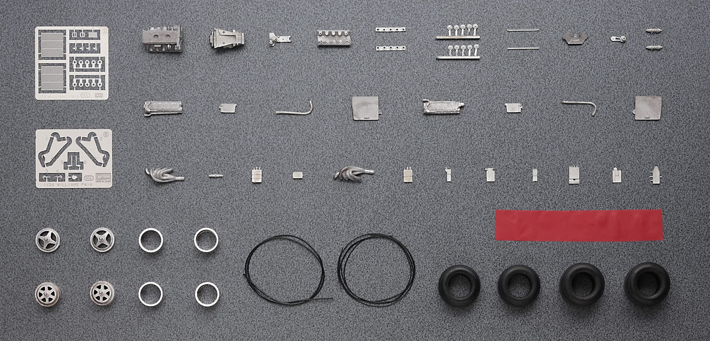 HASEGAWA 1/24 Williams Fw14 Super Detail Plastic Model- Japan Figure Store - #1 Bring To You The Best Japanese Goods