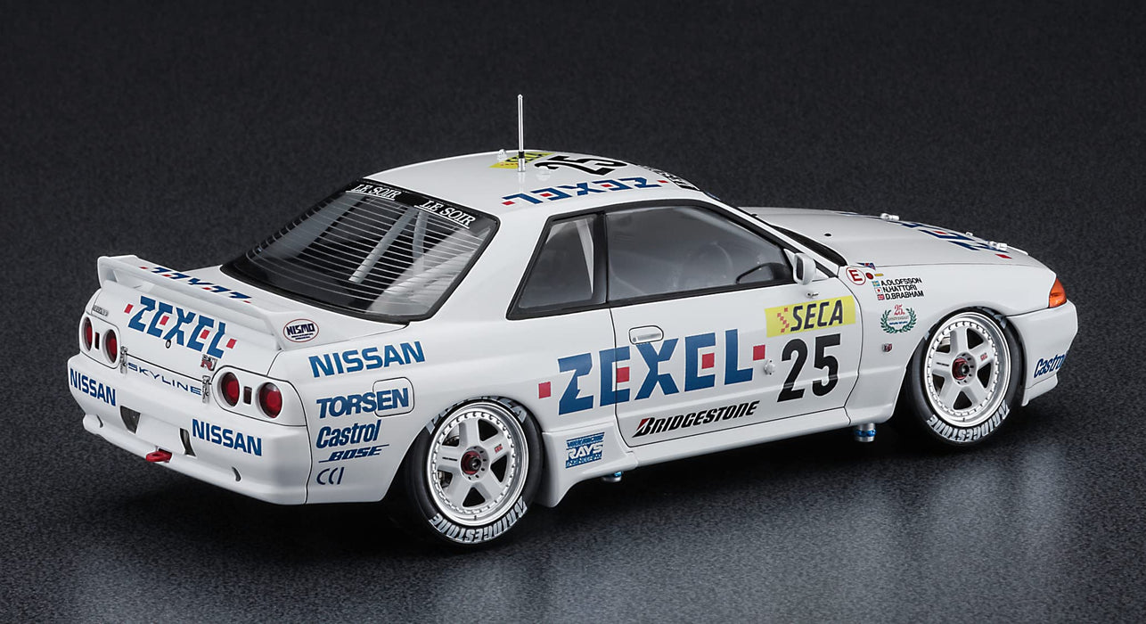 Hasegawa 1/24 Zexel Skyline (Skyline Gt-R [Bnr32 Gr.A Specification] 1991 Spa 24 Hours Race Winner) Plastic Model 20565- Japan Figure Store - #1 Bring To You The Best Japanese Goods
