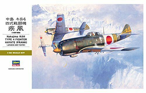 Hasegawa 1/32 Japanese Army Nakajima Key 84 Nakajima Ki-84 Gale Plastic Model- Japan Figure Store - #1 Bring To You The Best Japanese Goods