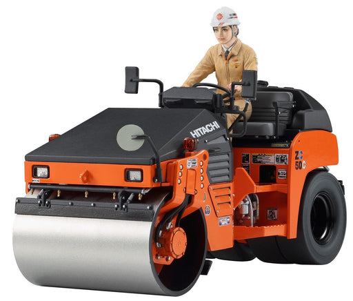 Hasegawa 1/35 Hitachi Construction Machinery Vibratory Combined Roller Zc50C-5 Plastic Model Kit- Japan Figure Store - #1 Bring To You The Best Japanese Goods