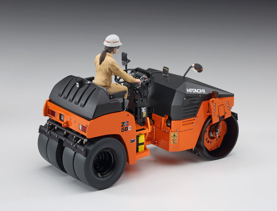 Hasegawa 1/35 Hitachi Construction Machinery Vibratory Combined Roller Zc50C-5 Plastic Model Kit- Japan Figure Store - #1 Bring To You The Best Japanese Goods
