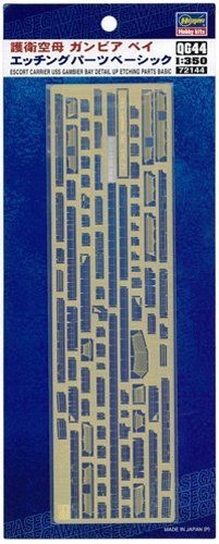 Hasegawa 1/350 Escort Carrier Uss Gambier Bay Etching Parts Basic Model Kit- Japan Figure Store - #1 Bring To You The Best Japanese Goods