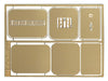 HASEGAWA Qg25 721258 Wooden Deck Parts For Aircraft Carrier Akagi 1/350 Scale- Japan Figure Store - #1 Bring To You The Best Japanese Goods