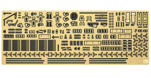 Hasegawa 1/350 Japanese Navy Akagi Detail Up Etching Parts Basic C Plastic Model Parts Qg28- Japan Figure Store - #1 Bring To You The Best Japanese Goods