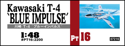 HASEGAWA 1/48 Kawasaki T-4 'Blue Impulse' [J.A.S.D.F. Aerobatic Team] Plastic Model- Japan Figure Store - #1 Bring To You The Best Japanese Goods