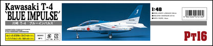 HASEGAWA 1/48 Kawasaki T-4 'Blue Impulse' [J.A.S.D.F. Aerobatic Team] Plastic Model- Japan Figure Store - #1 Bring To You The Best Japanese Goods
