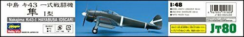 Hasegawa 1/48 Japanese Army Nakajima Key 43 Hayabusa I Type Plastic Model Kit- Japan Figure Store - #1 Bring To You The Best Japanese Goods