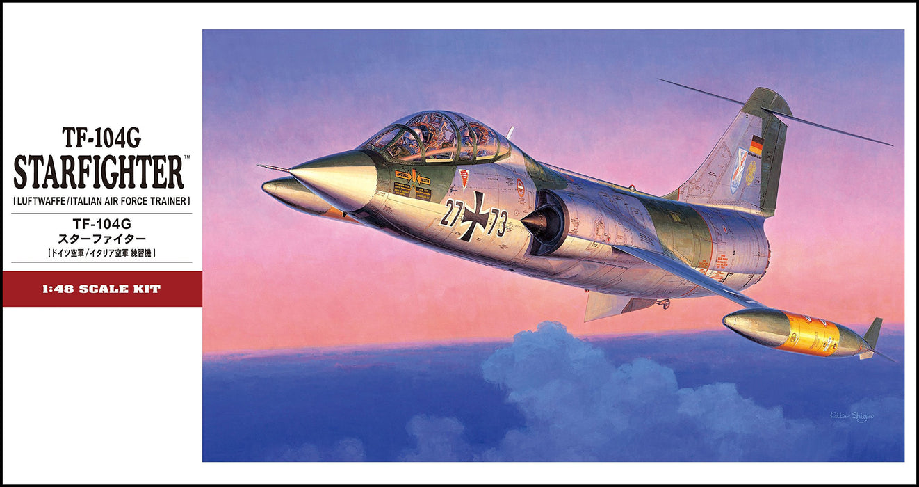 HASEGAWA Pt40 Tf-104G Starfighter 1/48 Scale Kit- Japan Figure Store - #1 Bring To You The Best Japanese Goods