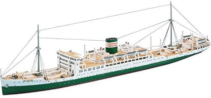 HASEGAWA Waterline 1/700 Japanese Pacific Ocean Liner Hikawamaru Plastic Model- Japan Figure Store - #1 Bring To You The Best Japanese Goods