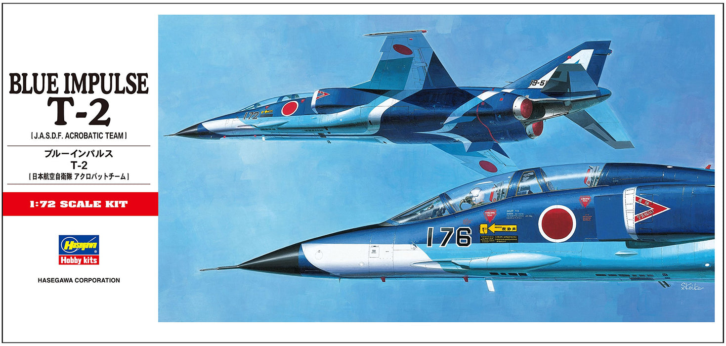 HASEGAWA C05 Jasdf Acrobatic Team Blue Impulse T-2 1/72 Scale Kit- Japan Figure Store - #1 Bring To You The Best Japanese Goods