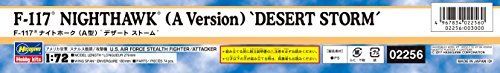 Hasegawa 1/72 F-117a Nighthawk Desert Storm Plastic Model Kit- Japan Figure Store - #1 Bring To You The Best Japanese Goods