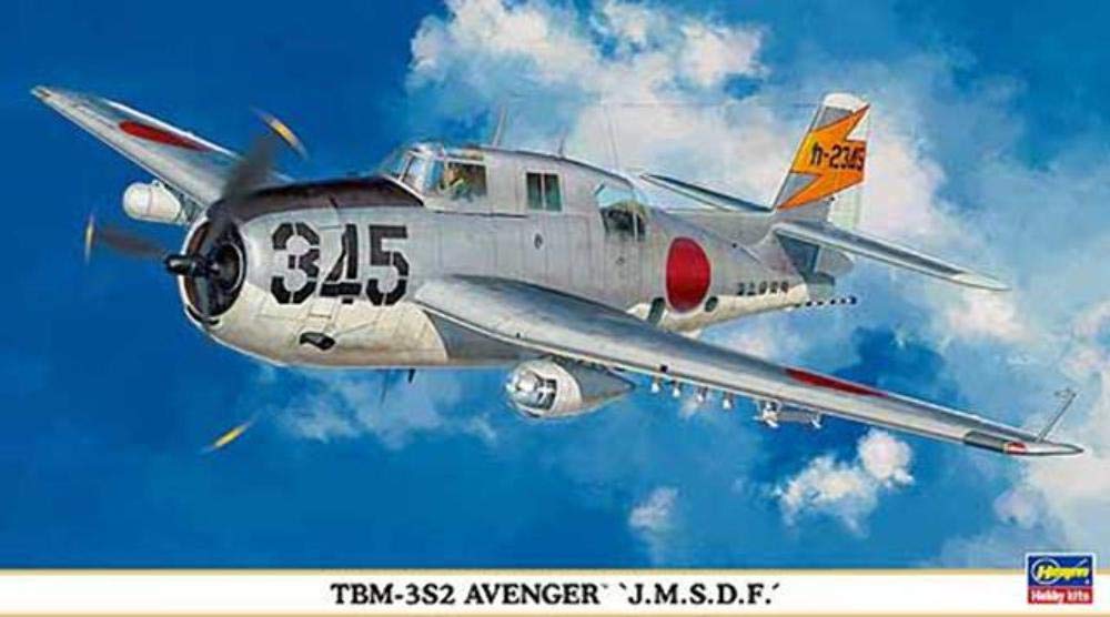 HASEGAWA 00984 Tbm-3S2 Avenger Jmsdf 1/72 Scale Kit- Japan Figure Store - #1 Bring To You The Best Japanese Goods