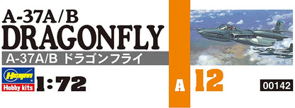 Hasegawa 1/72 Us Air Force A-37A / B Dragonfly Plastic Model A12- Japan Figure Store - #1 Bring To You The Best Japanese Goods