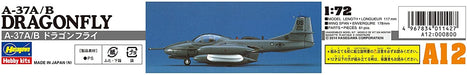 Hasegawa 1/72 Us Air Force A-37A / B Dragonfly Plastic Model A12- Japan Figure Store - #1 Bring To You The Best Japanese Goods
