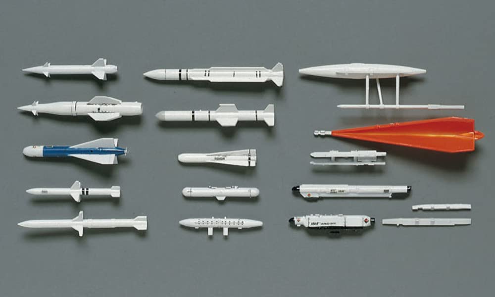 HASEGAWA 1/72 Aircraft Weapons Iv U.S. Air To Ground Missiles Plastic Model- Japan Figure Store - #1 Bring To You The Best Japanese Goods
