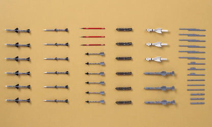 HASEGAWA 1/72 Aircraft Weapons V U.S. Missiles & Launcher Set Plastic Model- Japan Figure Store - #1 Bring To You The Best Japanese Goods