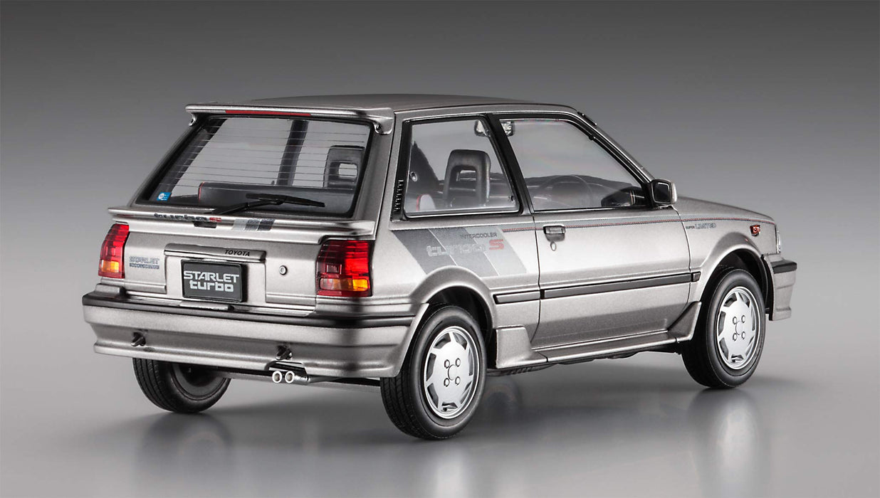 HASEGAWA 1/24 Toyota Starlet Ep71 Turbo S 3-Door Super Limited Plastic Model- Japan Figure Store - #1 Bring To You The Best Japanese Goods