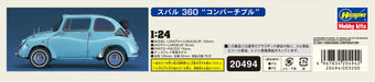 HASEGAWA 1/24 Subaru 360 Convertible Plastic Model- Japan Figure Store - #1 Bring To You The Best Japanese Goods