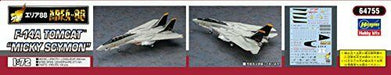 Hasegawa Area88 F-14a Tomcat 'mickey Simon' Plastic Model Kit- Japan Figure Store - #1 Bring To You The Best Japanese Goods