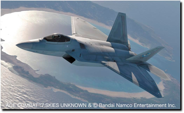 Hasegawa Creator Works Series Ace Combat 7 F-22 Raptor Moebius 1/48 Japan Plastic Model Sp571- Japan Figure Store - #1 Bring To You The Best Japanese Goods