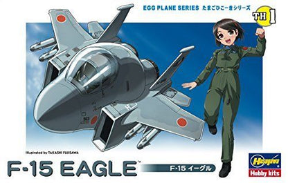 Hasegawa Eggplane 01 F-15 Eagle Model Kit- Japan Figure Store - #1 Bring To You The Best Japanese Goods