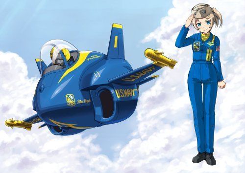 Hasegawa Eggplane 15 F/a-18 Blue Angels Model Kit- Japan Figure Store - #1 Bring To You The Best Japanese Goods
