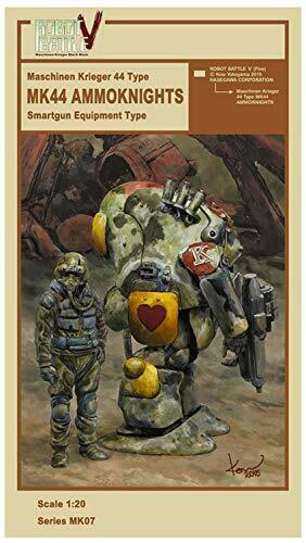 Hasegawa Ma. K. Maschinen Krieger Mk44 Ammoknights 1/20 Model Kit Mk07 Series- Japan Figure Store - #1 Bring To You The Best Japanese Goods