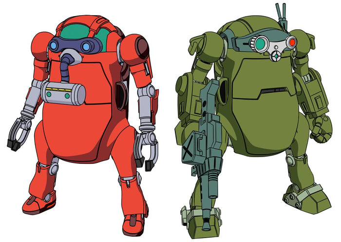 Hasegawa Mechatro Wego Votoms Japan Collaboration Series Vol.1 Scoop Dog & Kiriko 1/35 Scale Plastic Model Cw27- Japan Figure Store - #1 Bring To You The Best Japanese Goods