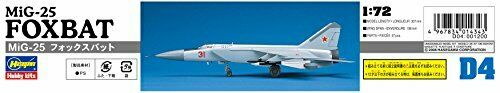Hasegawa Mig-25 Foxbat Plastic Model- Japan Figure Store - #1 Bring To You The Best Japanese Goods