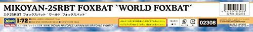 Hasegawa Mig-25 Rbt Foxbat 'world Foxbat' Plastic Model- Japan Figure Store - #1 Bring To You The Best Japanese Goods