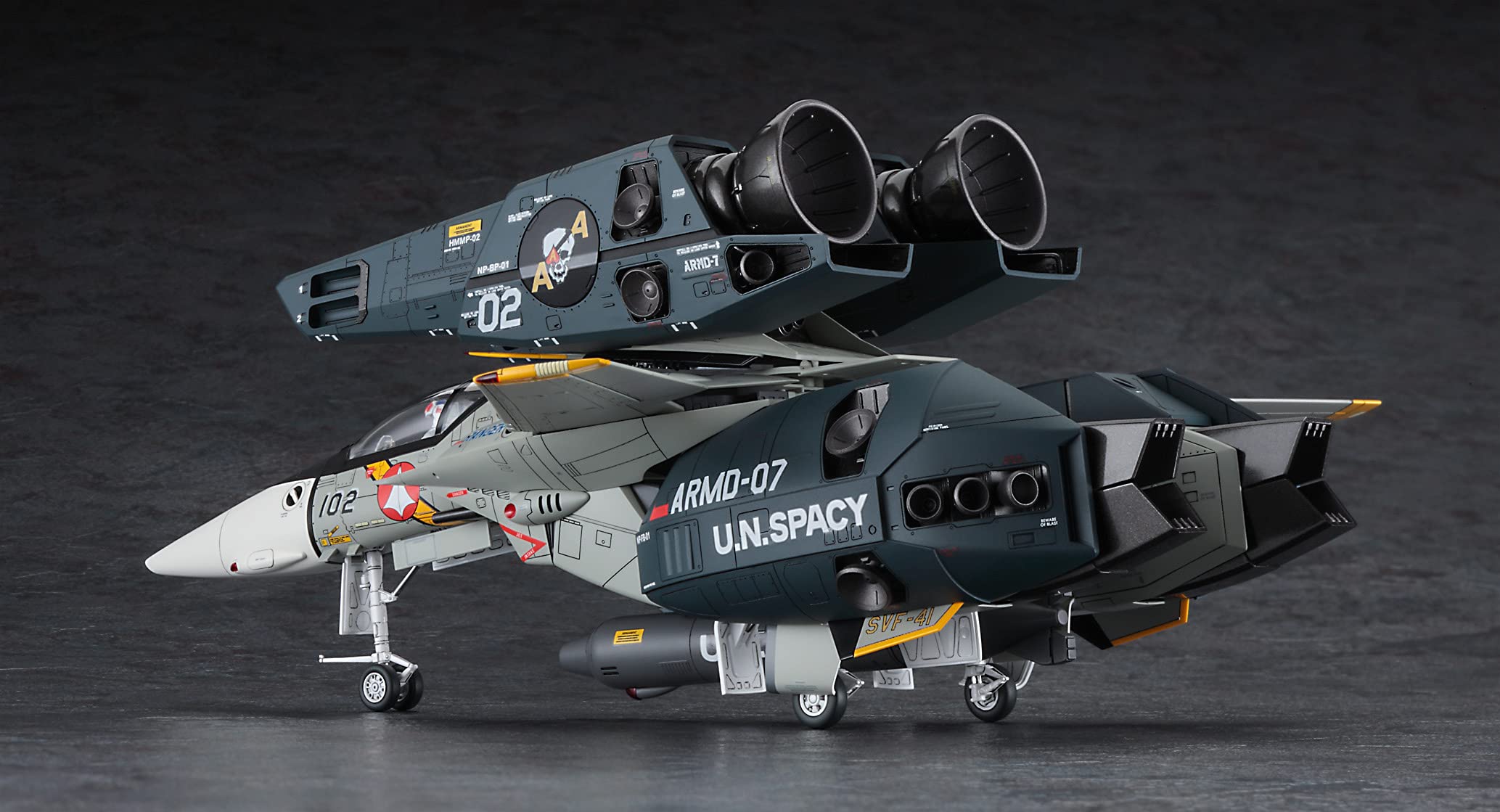 HASEGAWA 1/48 Vf-1J Super Strike Valkyrie 'Svf-41 Blackaces Macross Plastic Model- Japan Figure Store - #1 Bring To You The Best Japanese Goods