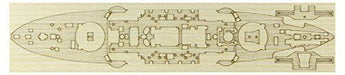 Hasegawa Wood Deck For 1/700 Ijn Battle Ship Mikasa Model Kit- Japan Figure Store - #1 Bring To You The Best Japanese Goods