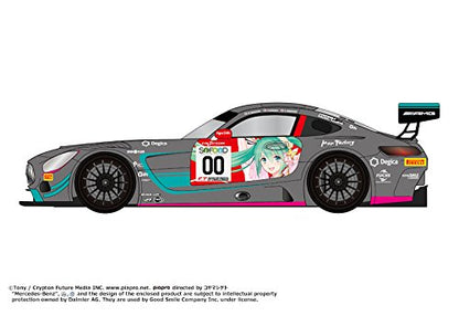 Good Smile Racing Hatsune Miku Gt Project 2017 Spa24H Final Ver. 1/32 Scale Abs Pre-Painted Minicar (Japan)- Japan Figure Store - #1 Bring To You The Best Japanese Goods