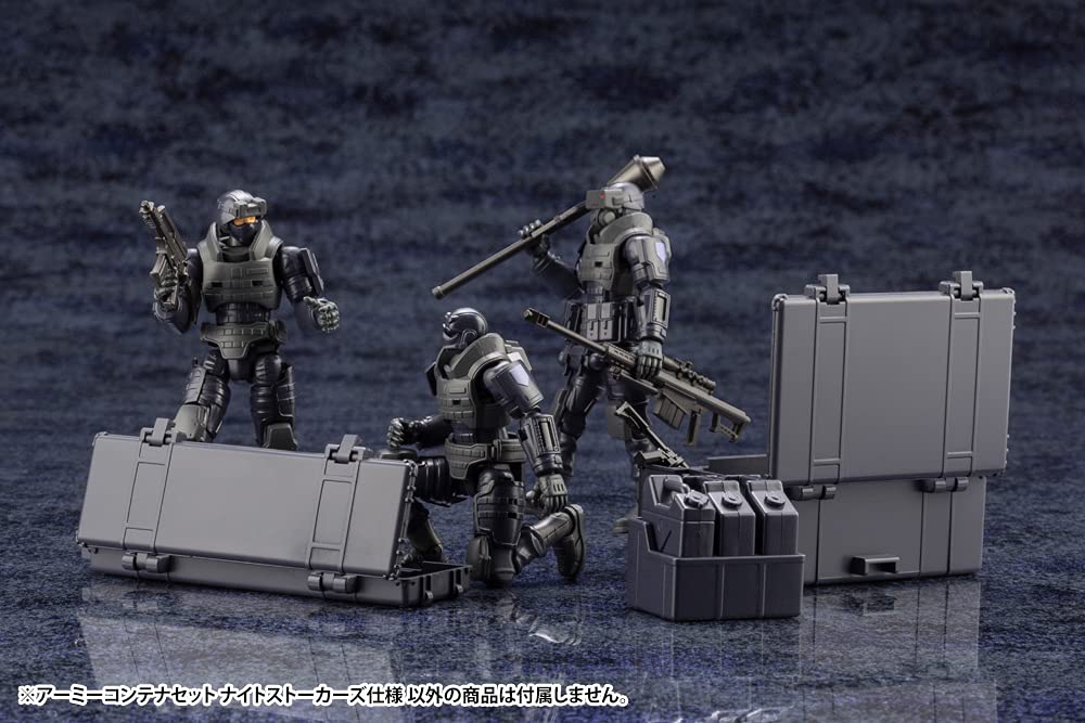 Hexa Gear Army Container Set Night Stalkers Specifications Width Approx. 63Mm 1/24 Scale Plastic Model Hg101- Japan Figure Store - #1 Bring To You The Best Japanese Goods
