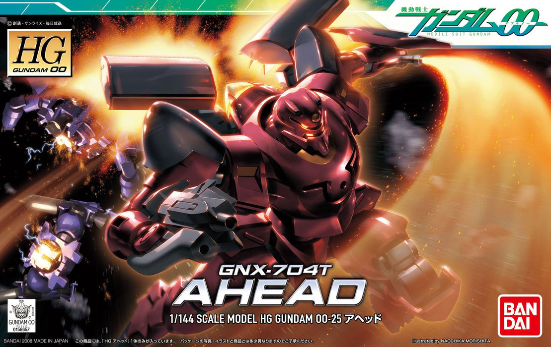 BANDAI Hg Oo 25 Gundam Ahead Gnx-704T 1/144 Scale Kit- Japan Figure Store - #1 Bring To You The Best Japanese Goods