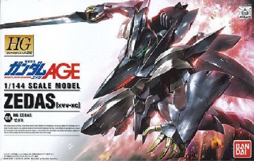 BANDAI Gundam Hg Age-06 Zedas Xvv-Xc 1/144 Scale Kit- Japan Figure Store - #1 Bring To You The Best Japanese Goods