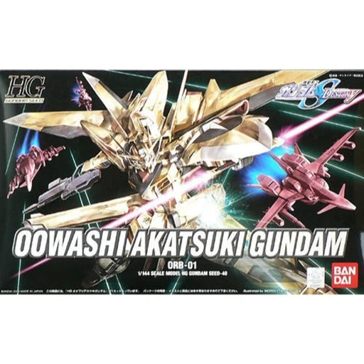 BANDAI Hg Gundam Seed Destiny Oowashi Akatsuki Gundam 1/144 Scale Kit- Japan Figure Store - #1 Bring To You The Best Japanese Goods
