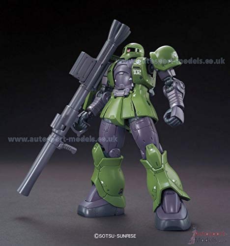 Hg Mobile Suit Gundam The Origin Zaku I (Denim/Slender Machine) 1/144 Scale Color Coded Plastic Model- Japan Figure Store - #1 Bring To You The Best Japanese Goods