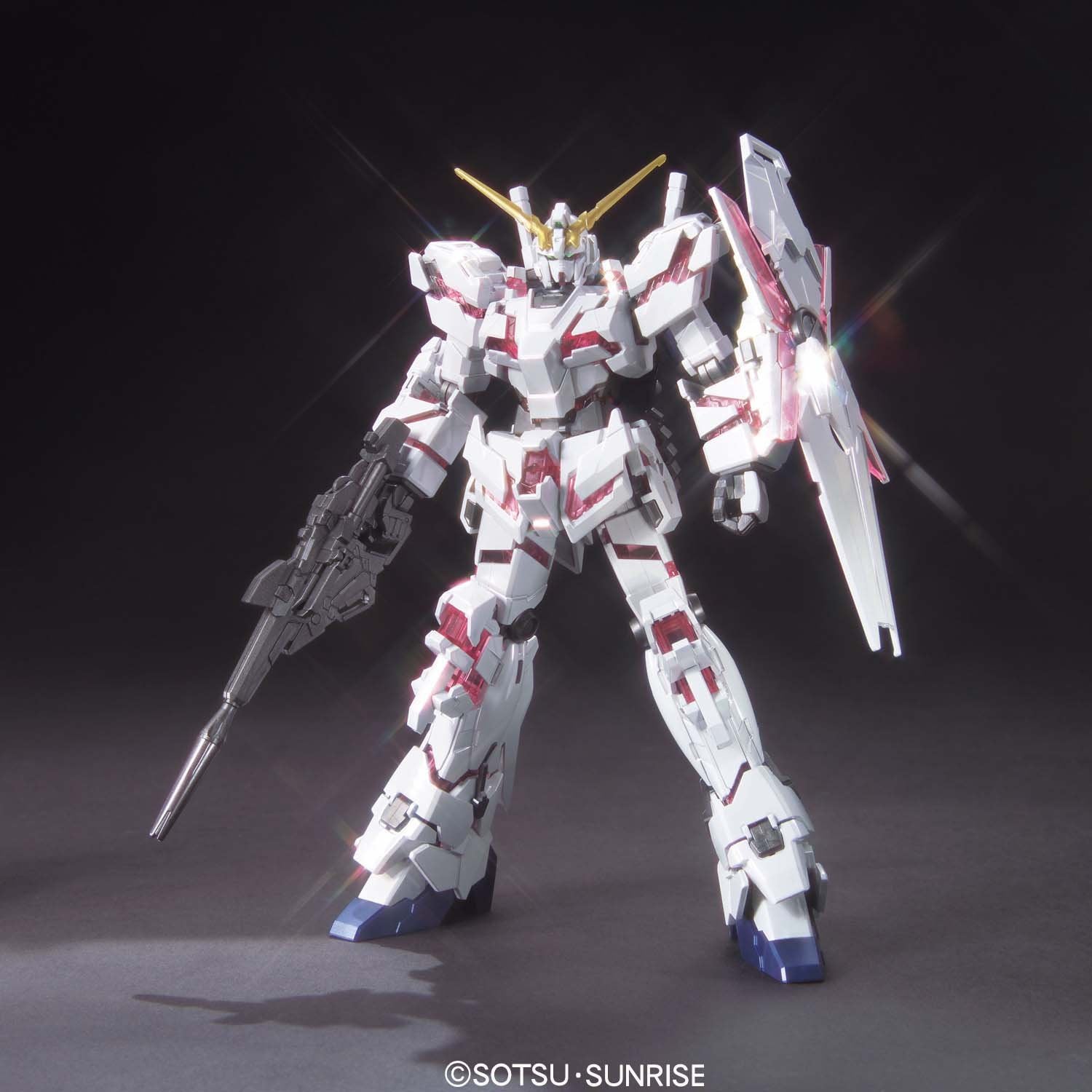 HGUC 1/144 Bandai Spirits Rx-0 Unicorn Gundam Destroy Mode Titanium Finish- Japan Figure Store - #1 Bring To You The Best Japanese Goods
