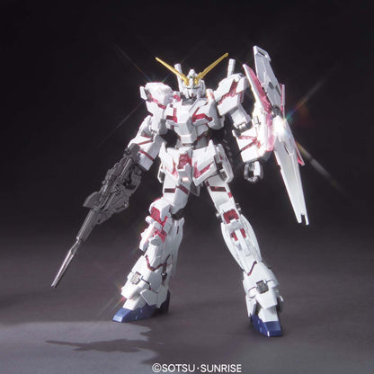 HGUC 1/144 Bandai Spirits Rx-0 Unicorn Gundam Destroy Mode Titanium Finish- Japan Figure Store - #1 Bring To You The Best Japanese Goods