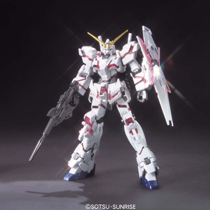 HGUC 1/144 Bandai Spirits Rx-0 Unicorn Gundam Destroy Mode Titanium Finish- Japan Figure Store - #1 Bring To You The Best Japanese Goods