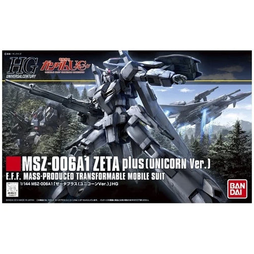 BANDAI Hguc 182 Gundam Msz-006A1 Zeta Plus Unicorn Version 1/144 Scale Kit- Japan Figure Store - #1 Bring To You The Best Japanese Goods