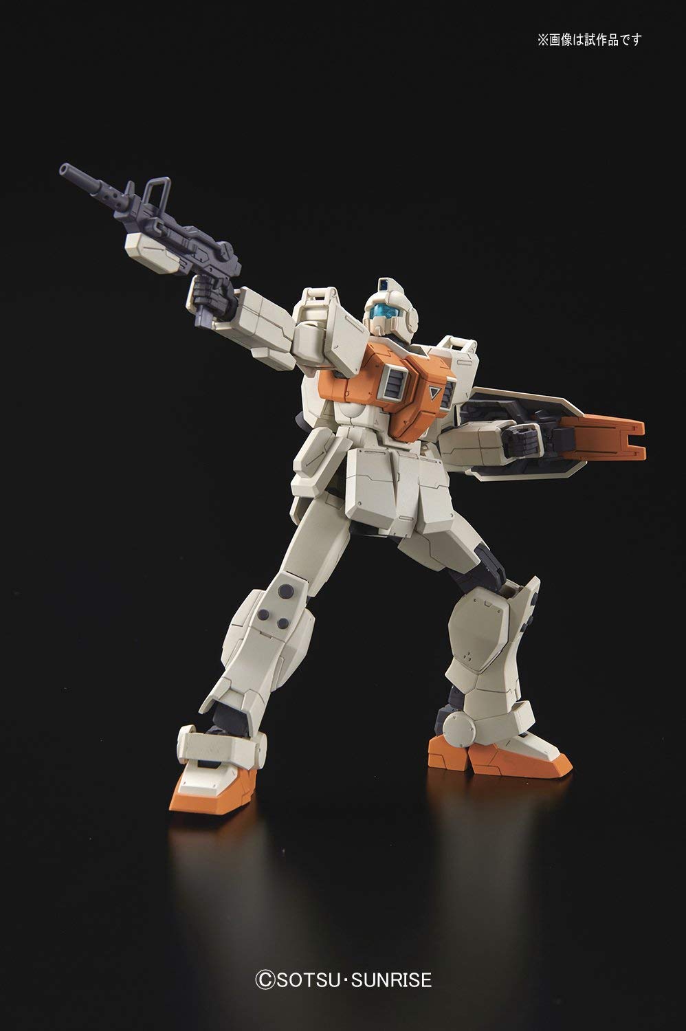 BANDAI Hguc 202 Gundam Gm Ground Type 1/144 Scale Kit- Japan Figure Store - #1 Bring To You The Best Japanese Goods
