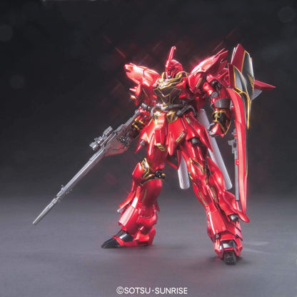 BANDAI Gundam Msn-06S Sinanju Titanium Finish 1/144 Scale Kit- Japan Figure Store - #1 Bring To You The Best Japanese Goods