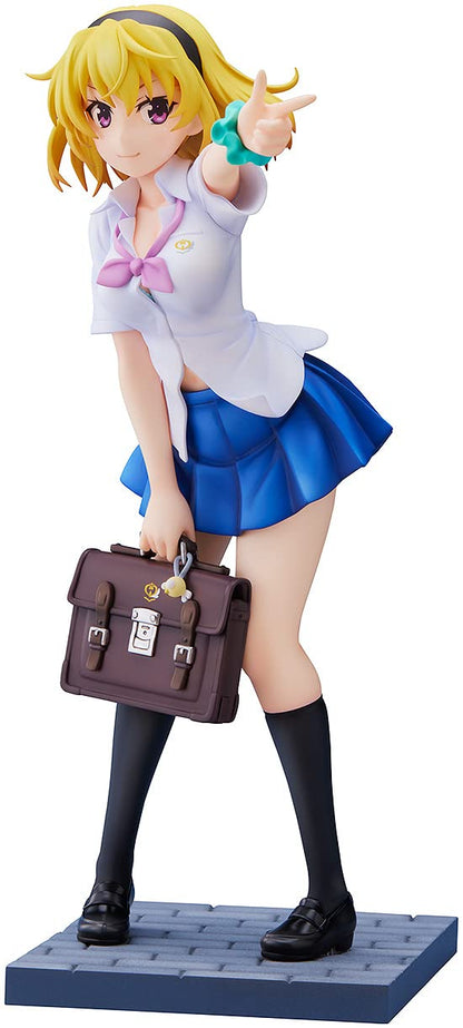 Higurashi When They Cry Satoko Hojo High School Student Version 1/7 Scale Plastic Pre-Painted Complete Figure- Japan Figure Store - #1 Bring To You The Best Japanese Goods