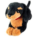 SUNLEMON Plush Doll Hiza Wanko Miniature Dachshund Black Tjn- Japan Figure Store - #1 Bring To You The Best Japanese Goods