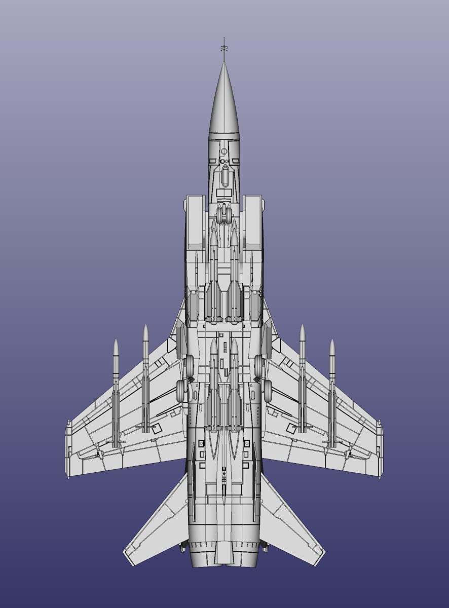Hma 1/144 Japan Mig-31 Foxhound Plastic Model Kit- Japan Figure Store - #1 Bring To You The Best Japanese Goods