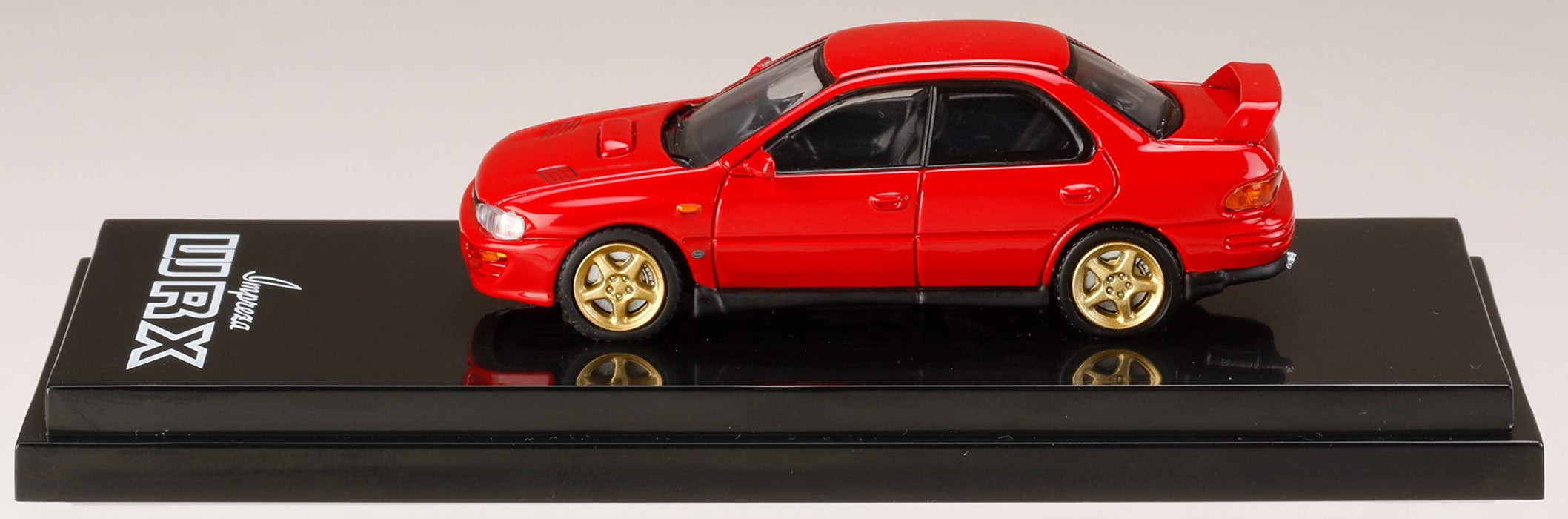 Hobby Japan 1/64 Subaru Impreza WRX STI V2 Active Red- Japan Figure Store - #1 Bring To You The Best Japanese Goods