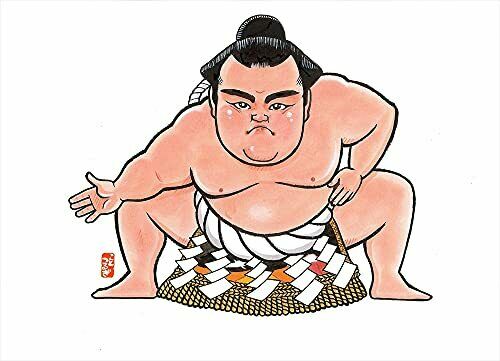 Hobby Japan Sumo Illustrator Kototsurugi Grand Sumo Art Book- Japan Figure Store - #1 Bring To You The Best Japanese Goods