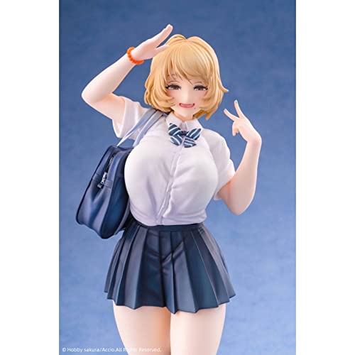 Hobby Sakura Chiyoko Atsumi Blue Pants Ver. 1/6 Scale Pvc Abs Pu Painted Complete Figure- Japan Figure Store - #1 Bring To You The Best Japanese Goods